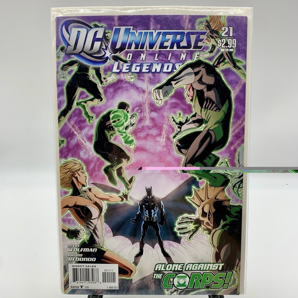 DC Universe Online Legends #21 2012โ DC Comics Bagged And Boarded
